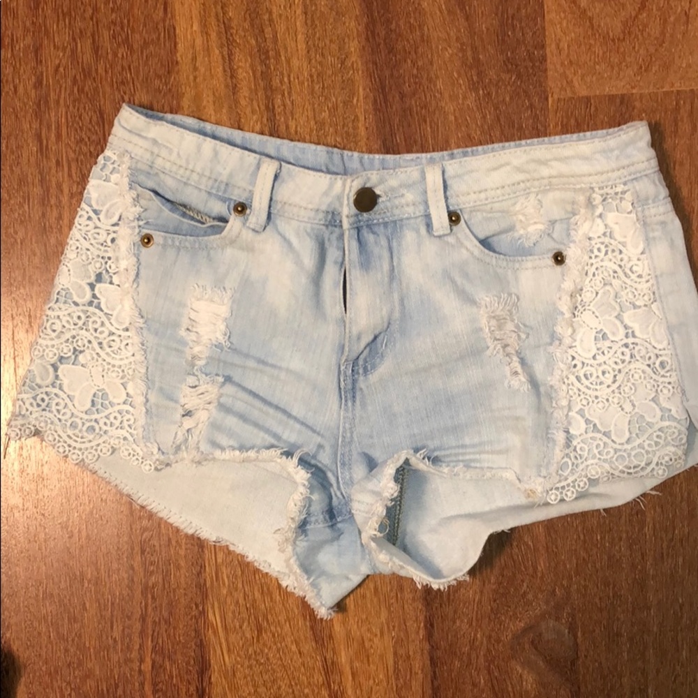 Jean shorts
